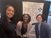 Rosheka Faulkner, Jiaxin Santos and Maya Holcomb at the Academic Consortium on Criminal Justice Health Conference, 2025